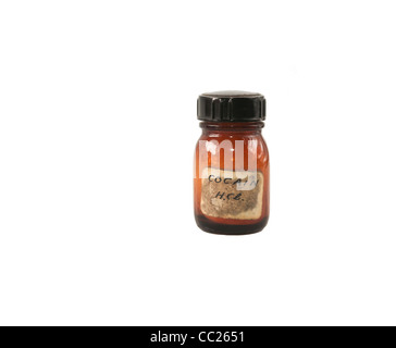 Drug Written with Cocaine Stock Photo - Alamy