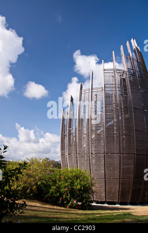 Jean-Marie Tjibaou Cultural Centre - Nouméa, New Caledonia Stock Photo