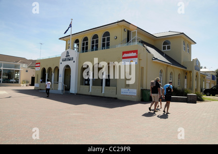 The Head Quarters ( H.Q) of Bondi Surf Bathers Life Saving Club at Bondi Beach near Sydney, New South Wales, Australia Stock Photo