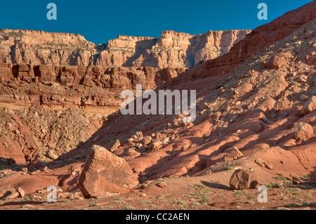 Paria Plateau escarpment at Vermilion Cliffs National Monument, Arizona, USA Stock Photo
