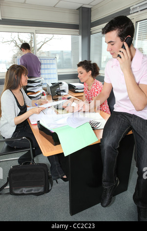 Generic office shot Stock Photo