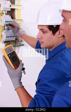 Electricians Stock Photo