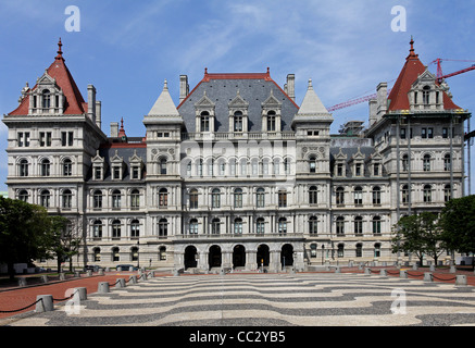 New York State Capital Building Albany Stock Photo