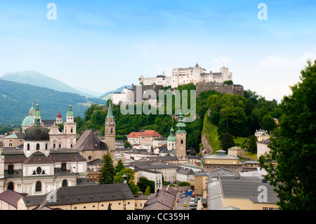 Salzburg city in Austria Stock Photo