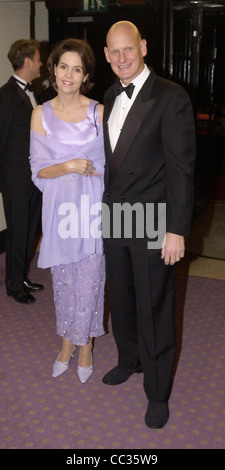 Duncan Goodhew and wife Anne Stock Photo