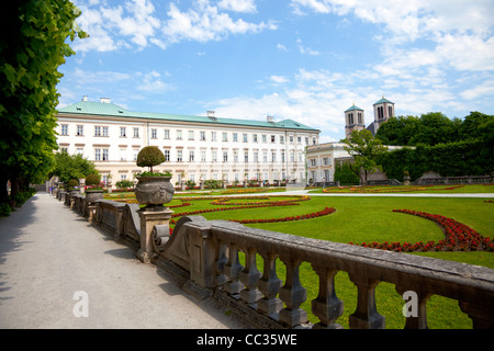 Mirabell gardens in Salzburg ciy , Austria Stock Photo