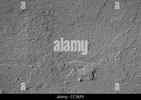 Detailed macro shot of fine paint on a concrete wall Stock Photo