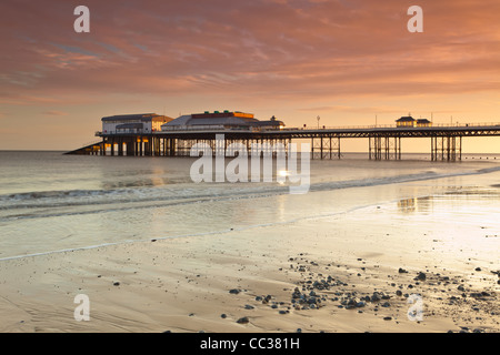 Cromer Pier on the Norfolk coast in England Stock Photo