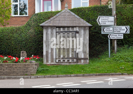 The Blind House or The Old Village Lockup Gaol Barley Hertfordshire Stock Photo