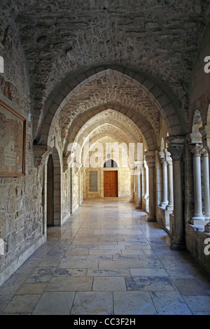 Archway Nativity church, Bethlehem, Israel Stock Photo