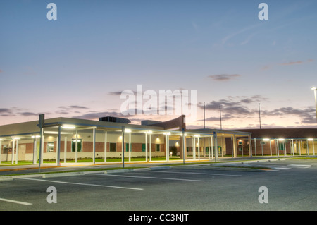 Exterior of Elementary School in Crystal River, Florida Stock Photo