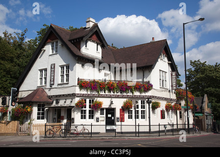 The Woodman Pub in Archway Road, North London, Highgate, London, Enland, UK Stock Photo