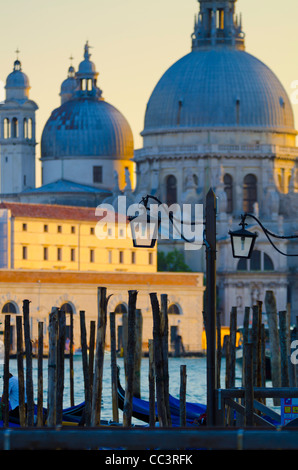 Italy, Veneto, Venice, Santa Maria della Salute Church across Basino di San Marco Stock Photo