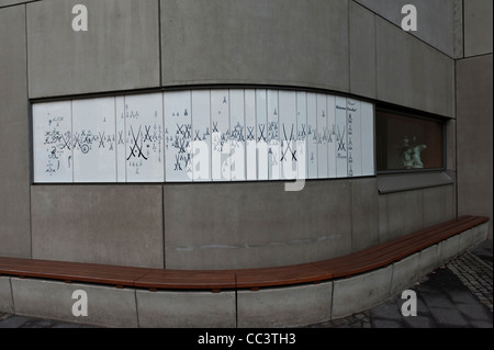 Exterior of the Meissen porcelain museum. Saxony. Germany. Europe Stock Photo