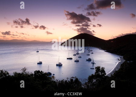 Caribbean, British Virgin Islands, Jost Van Dyke, White Bay Stock Photo