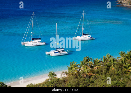 Caribbean, British Virgin Islands, Jost Van Dyke, White Bay Stock Photo