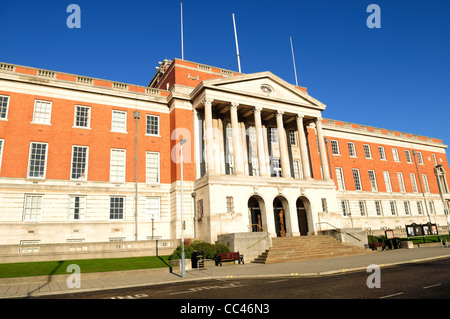 Chesterfield Borough Council Headquarters Office Building In Rose Stock ...