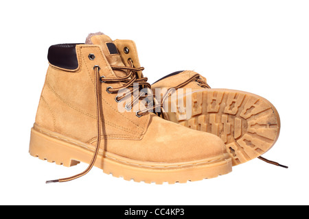 Hiking boots Stock Photo