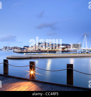 Dolphin Quay Ocean Marina in Mandurah, Western Australia Stock Photo