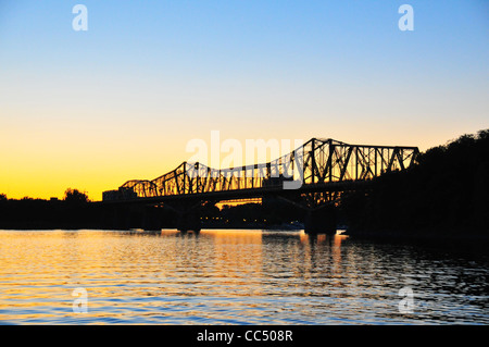 Alexandra Bridge, Ottawa Stock Photo