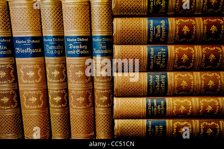 Die Werke von Charles Dickens; Works of Charles Dickens Stock Photo