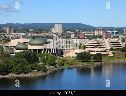 Canada, Quebec, Gatineau, Canadian Museum of Civilization, Stock Photo