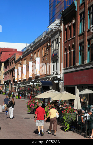 Canada, Ontario, Ottawa, Sparks Street Mall, Stock Photo