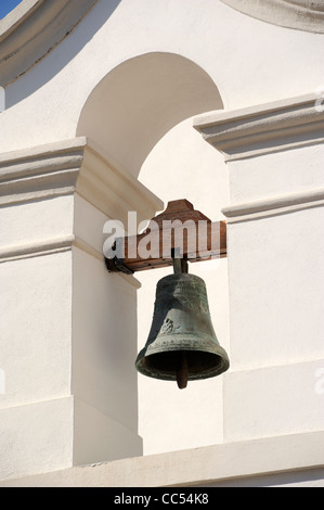 italy, basilicata, roccanova, church bell tower