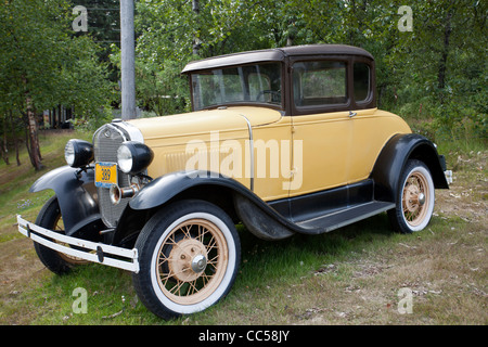 Ford model A. Haines. Alaska. USA Stock Photo