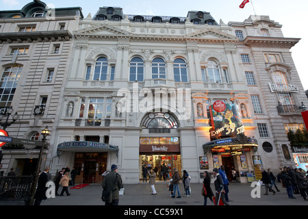 the criterion theatre and restaurant and lillywhites store in piccadilly circus central London England UK United kingdom Stock Photo