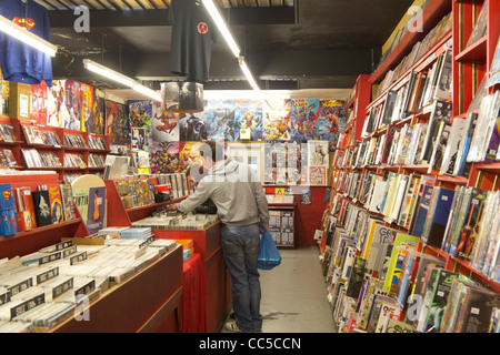 Mega-City Comics - Comic Bookstore - Camden - London Stock Photo