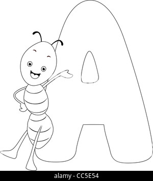 Letter z alphabet coloring page for preschool, kindergarten ...