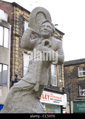 Ernie Wise Statue, Morley West Yorkshire Stock Photo