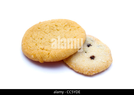 Delicious cookies isolated on white background Stock Photo