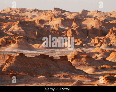 Urho Ghost Castle, Karamay, Xinjiang, China Stock Photo