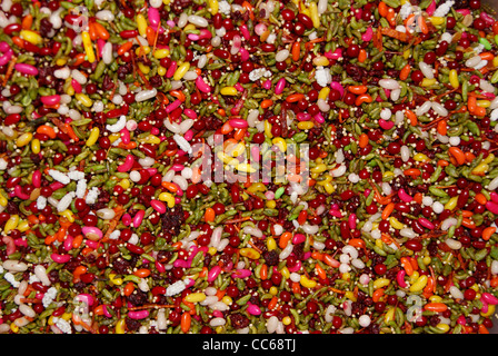 Variety Mixed crispy Sweets from Kerala Stock Photo