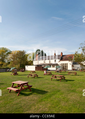The Four Alls pub, Welford-on-Avon, Warwickshire, England, UK Stock Photo