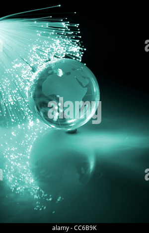 Fibre Optical Stock Photo