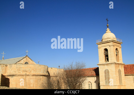 Bethlehem, the Church of the Nativity and Church of St. Catherine Stock Photo