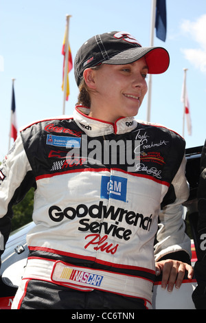 Taylor Nicole Earnhardt daughter of NASCAR legend Dale Earnhardt Stock Photo