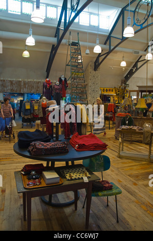 Anthropologie fashion shop interior King's Road in Chelsea borough London England UK Europe Stock Photo