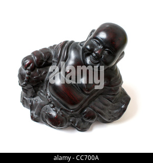 Buddha isolated on a white bg Stock Photo