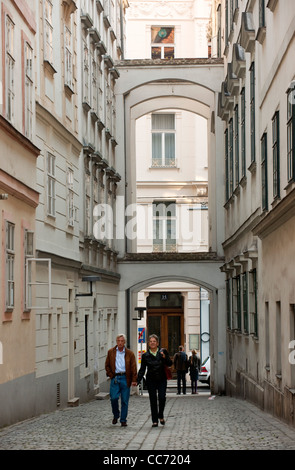 Österreich, Wien 1, Blutgasse, Schwippbögen Stock Photo