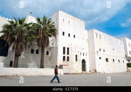 Place De La Kasbah And The Former Prison ,Tangier, Morocco, North ...