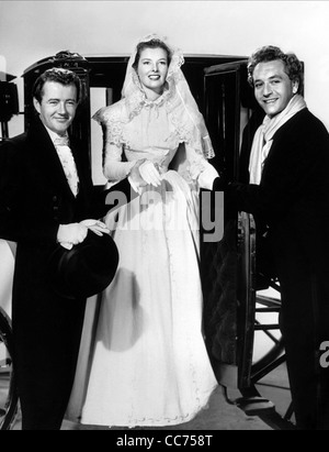 ROBERT WALKER, KATHARINE HEPBURN, PAUL HENREID, SONG OF LOVE, 1947 Stock Photo