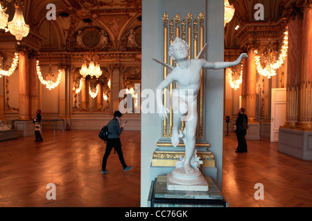 France, Paris, Salle des Fetes, Festival Hall in the upper floor of Musee d'Orsay (Orsay Museum) Stock Photo