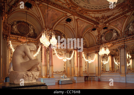 France, Paris, Salle des Fetes, Festival Hall in the upper floor of Musee d'Orsay (Orsay Museum) Stock Photo