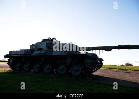 The FV 4201 Chieftain Tank at Manby Show Ground, Lincolnshire Stock Photo