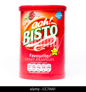 Red Bisto instant beef gravy granules Stock Photo