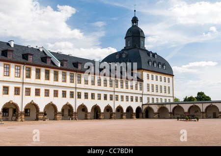 Schloss Friedenstein castle, Gotha, Thuringia, Germany, Europe Stock Photo